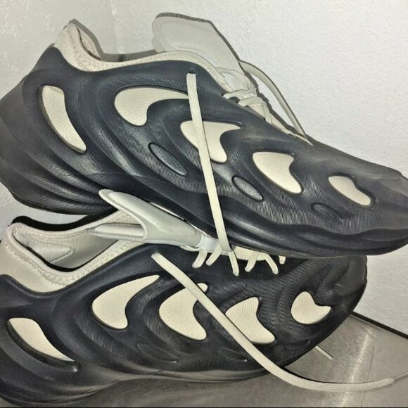 ADIDAS adiFOM Q Legend Ink Aluminum Men's Size 11.5 Athletic Tennis Shoes Laces - Picture 1 of 8